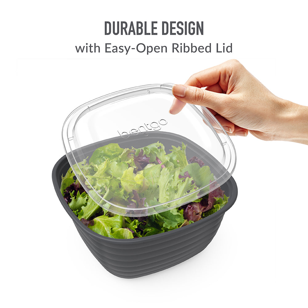 Bentgo® Prep 1-Compartment Bowls - Graphite