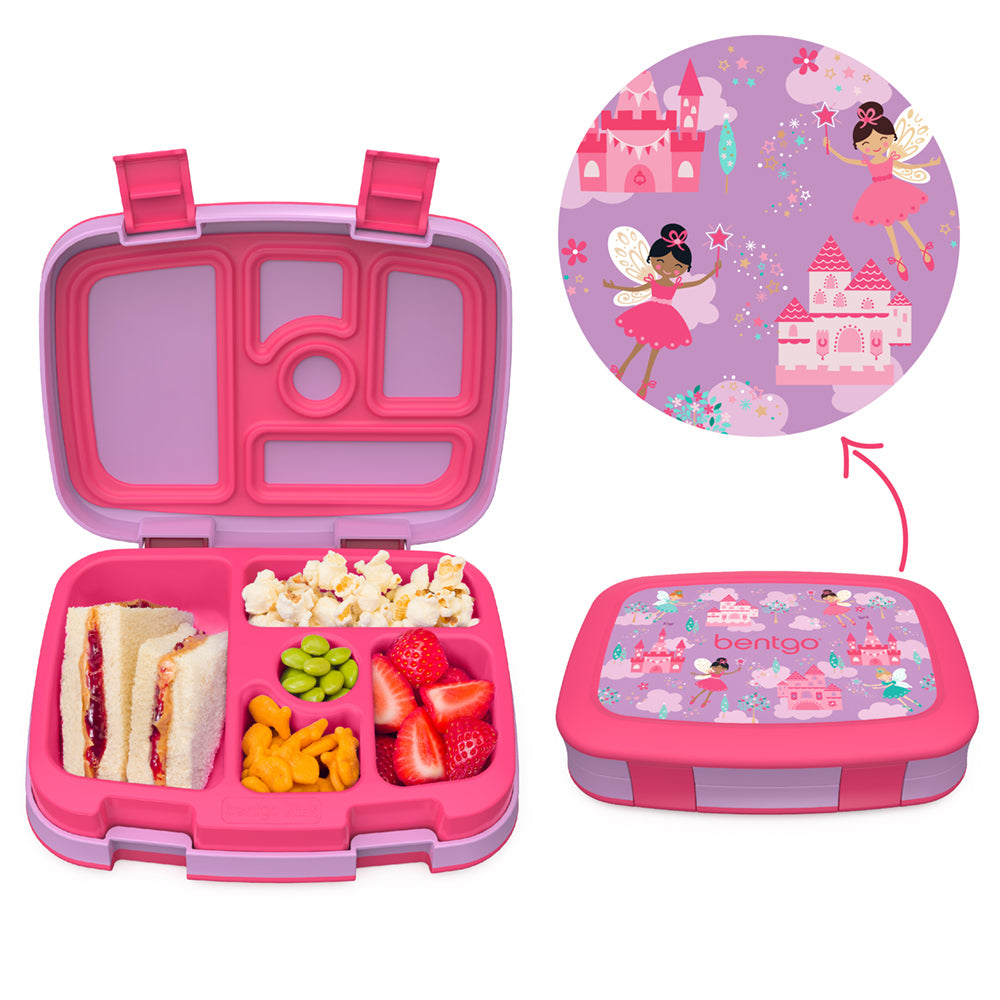 Bentgo Kids Prints Lunch Box & Bag - Fairies