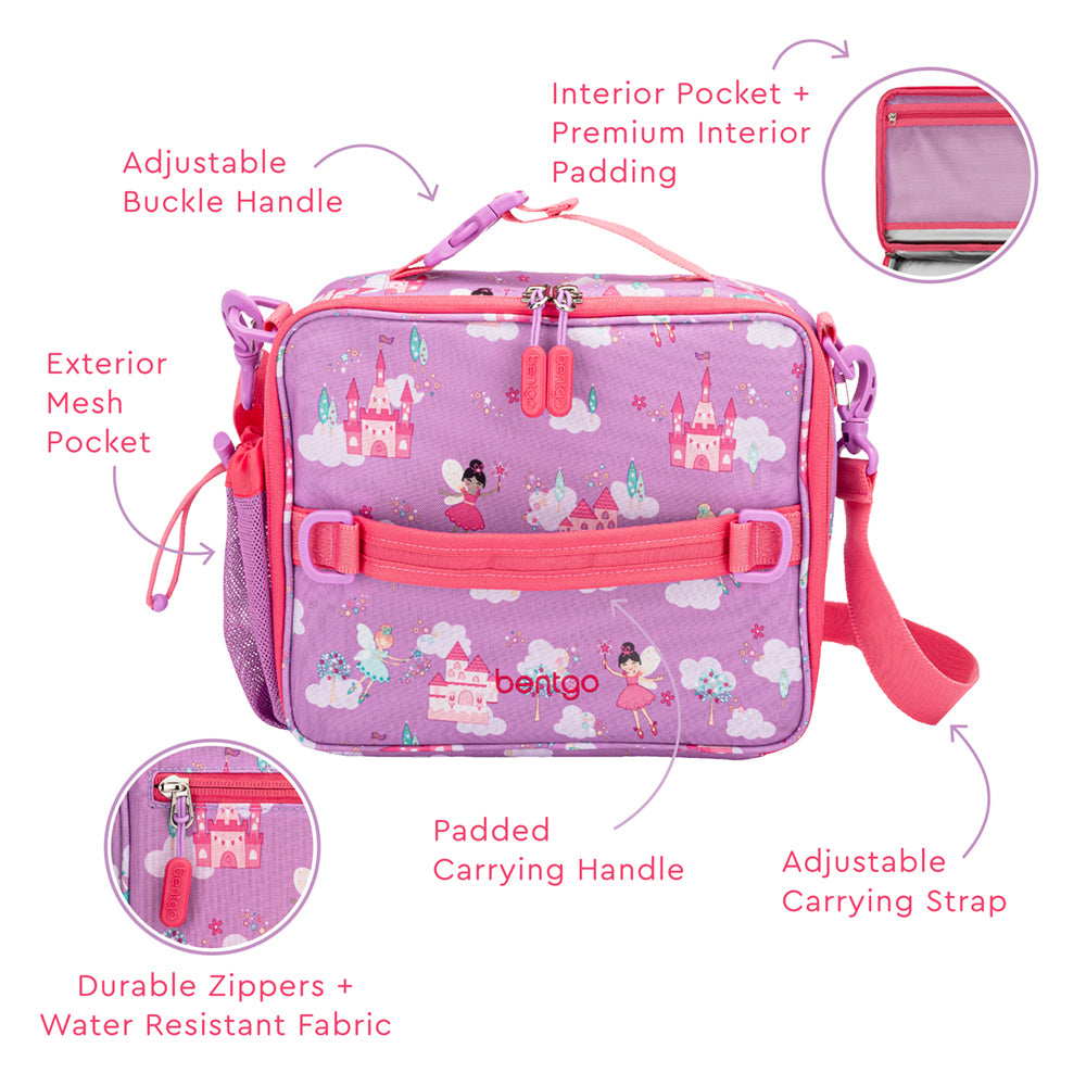 Bentgo Kids Prints Lunch Box & Bag - Fairies