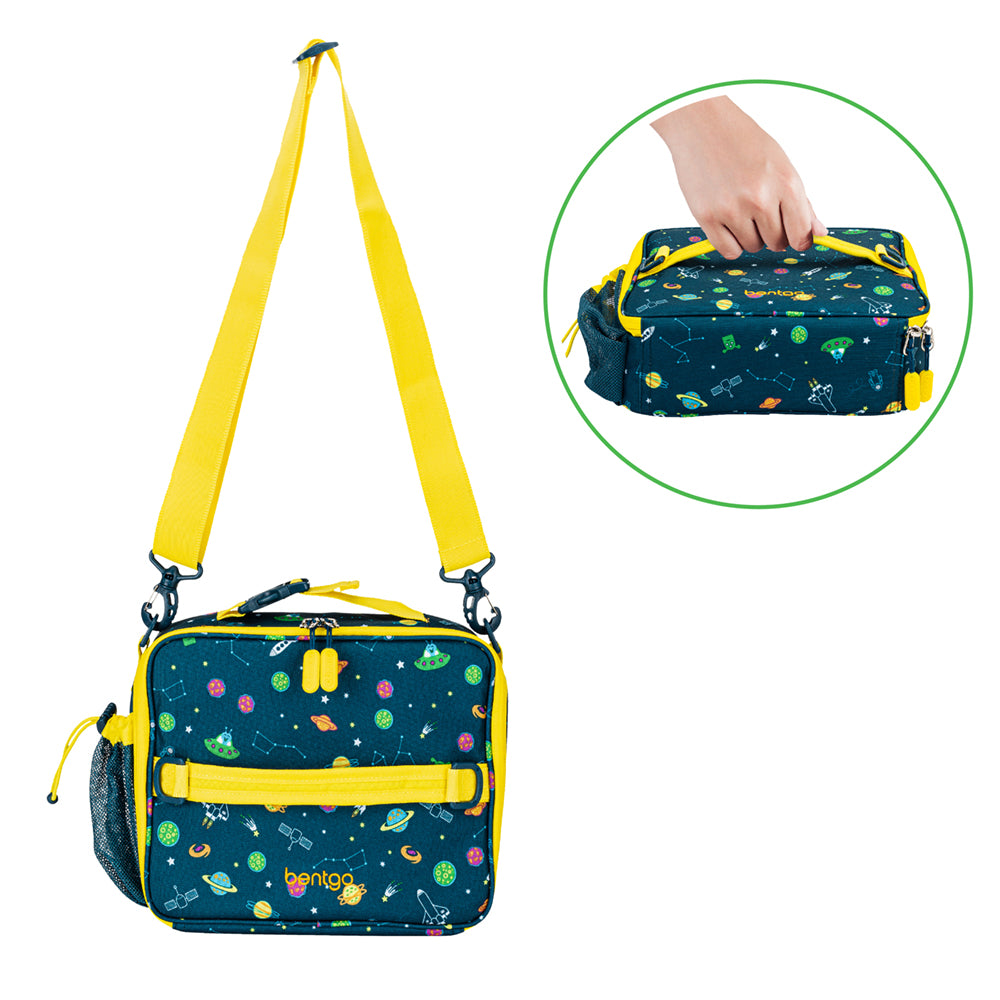 Bentgo Kids Prints Lunch Box & Bag - Space