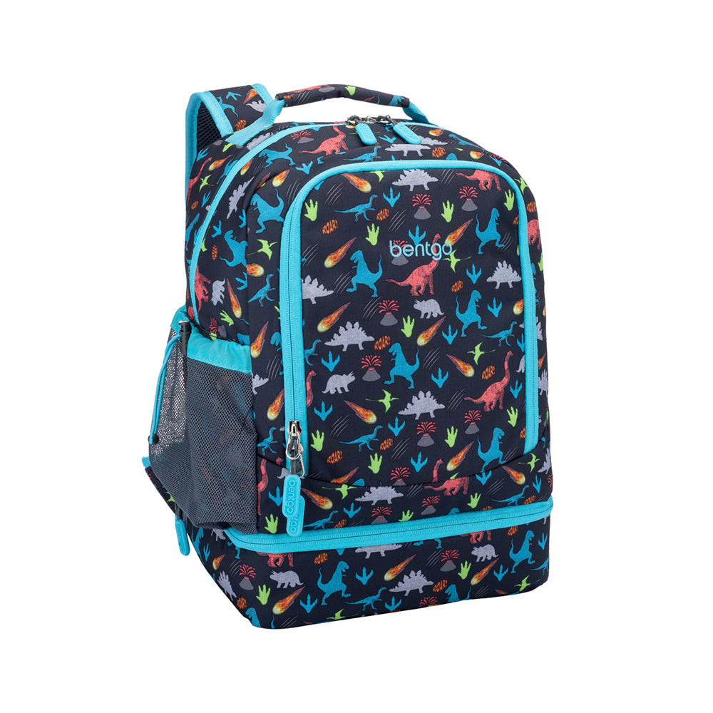 Bentgo Kids Prints Lunch Box & Backpack - Dinosaur