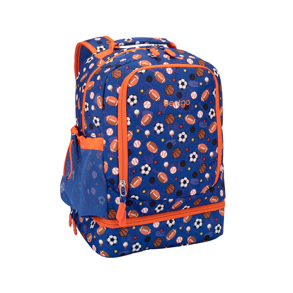 Bentgo Kids Prints Lunch Box & Backpack - Sports