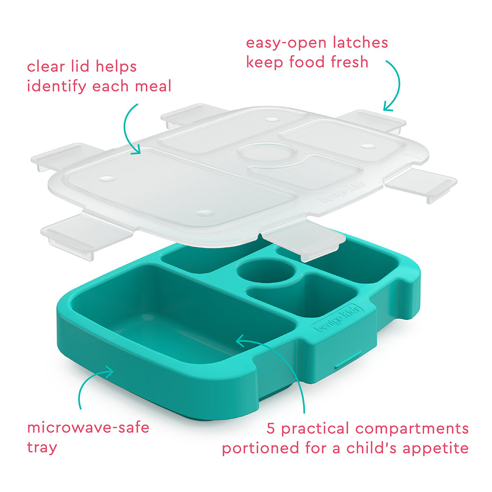 Bentgo Kids Prints Tray with Transparent Cover - Llama